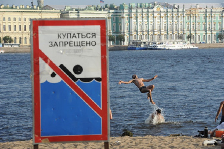 Кириллица  | почему нельзя купаться в водах финского залива