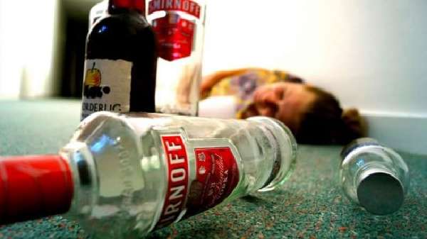 Отравление алкоголем