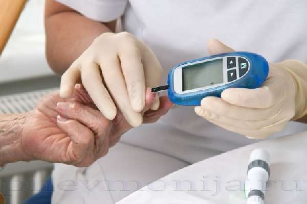 пневмония при сахарном диабете
