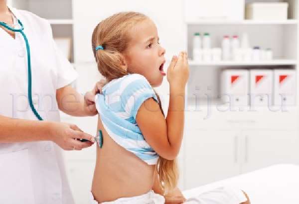 симптомы пневмонии у детей
