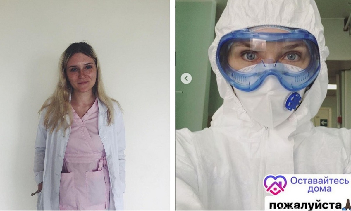 Врач после 25. Девушки медсестры в больнице в маске. Российские медсестры. Девушка медик в маске.