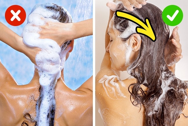 За сколько волосы привыкают к мытью